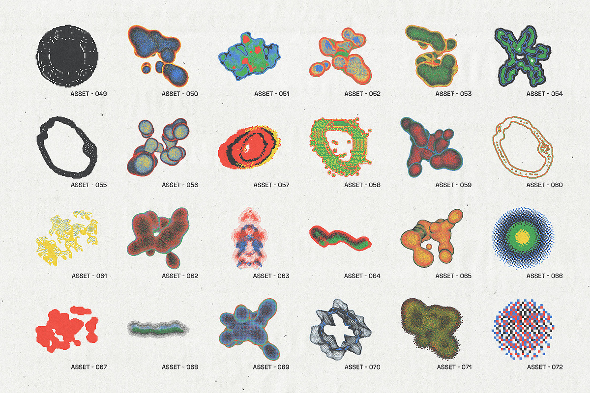 Color Disruptions, a Graphic by Vanzyst