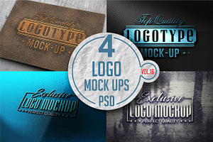 Logo Mock-up Pack Vol.16