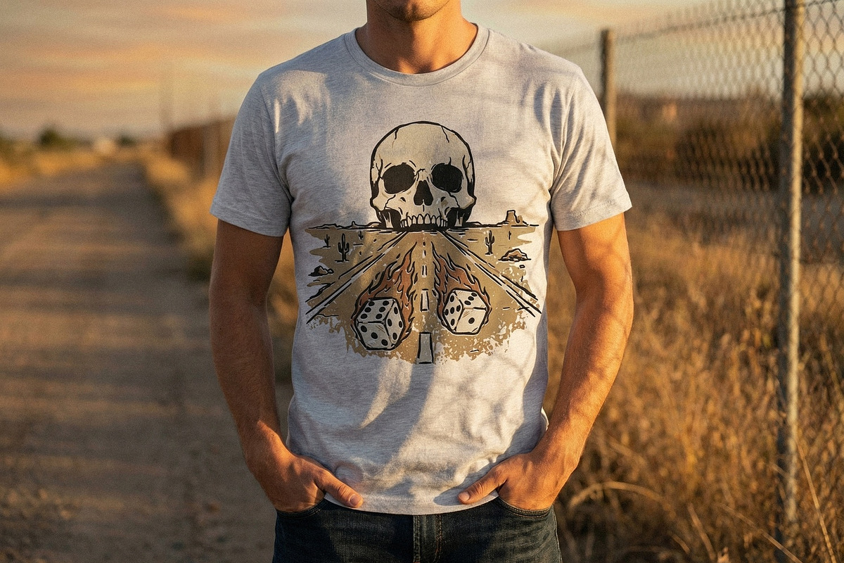 Desert Highway Skull PNG, Dice, an Illustration by SharpMarketplace (Photo 3 of 3)
