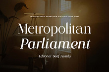 Metropolitan Parliament Family Serif