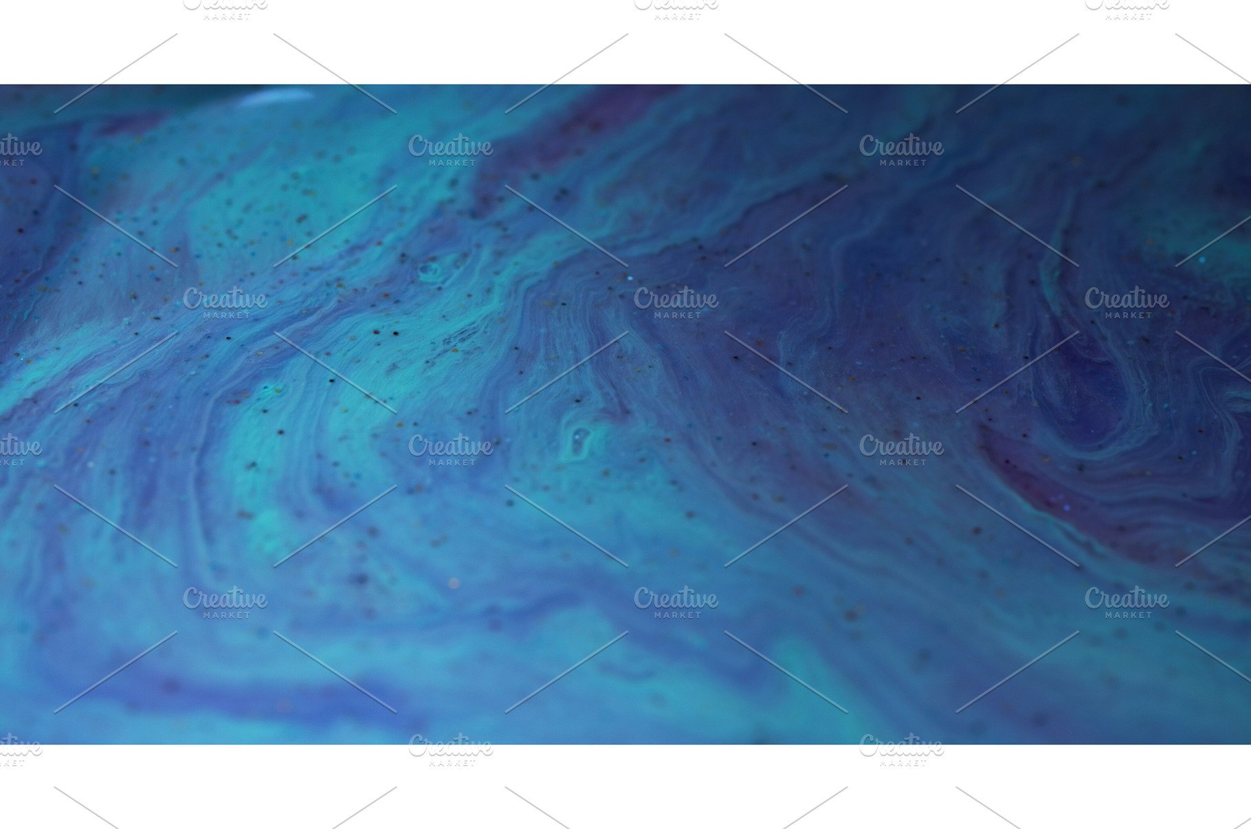 floating paint color fluid flow blue, an Abstract Photo by Photo Drive ...