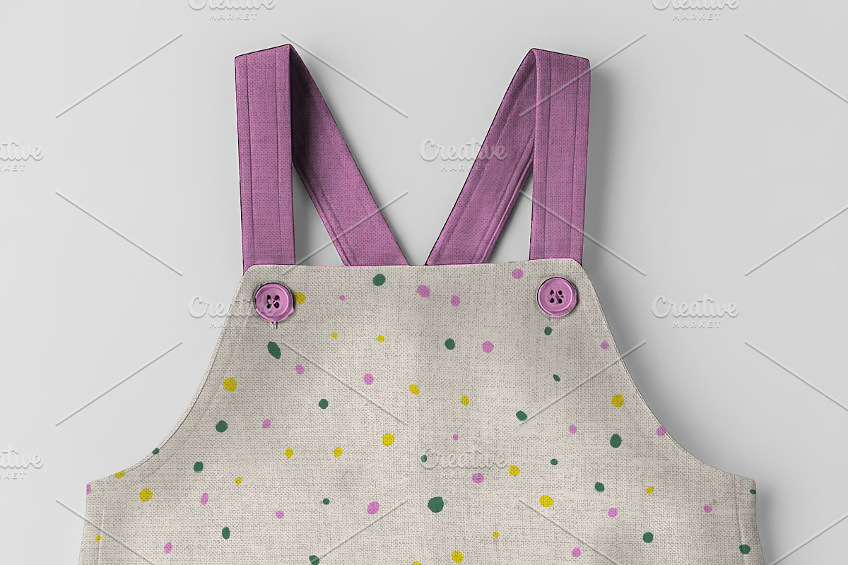 Baby Overall Shorts Mockup, a Shirt Mockup by Nora Gad (Photo 6 of 16)