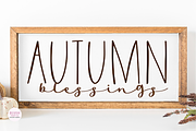 FARMHOUSE GHOST Halloween Font, a Sans Serif Font by Blush Font Co. (Thumbnail 4 of 6)