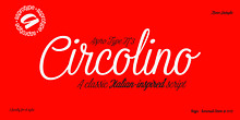 Circolino Script Typefamily
