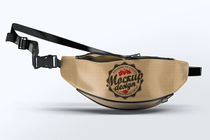 Bum Bag Mock-Up, a Product Mockup by DesignRushMarket