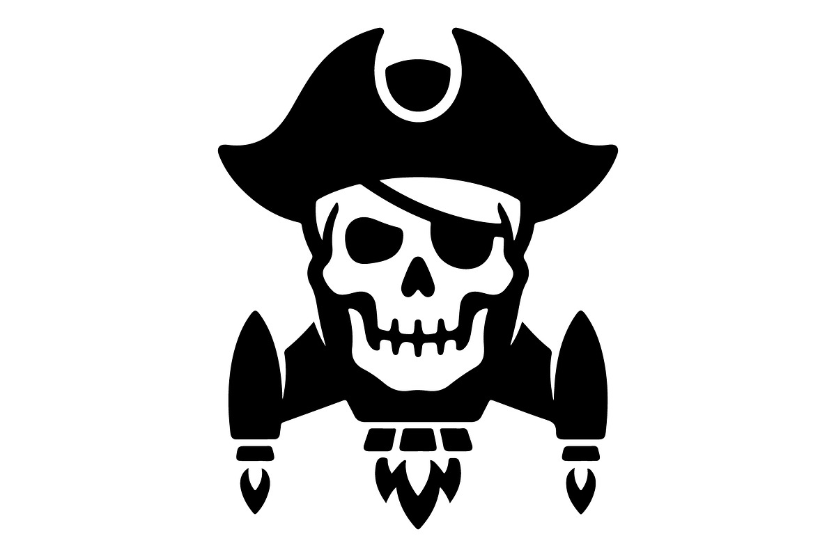 Pirate Skull Vector Icon, an Object Graphic by Gfx_Store (Photo 3 of 14)