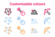 Data Mining Icons, an Outline Icon by Sarunw (Thumbnail 5 of 5)
