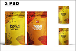 Pouch Mockup, a Packaging Mockup by mockupbuys