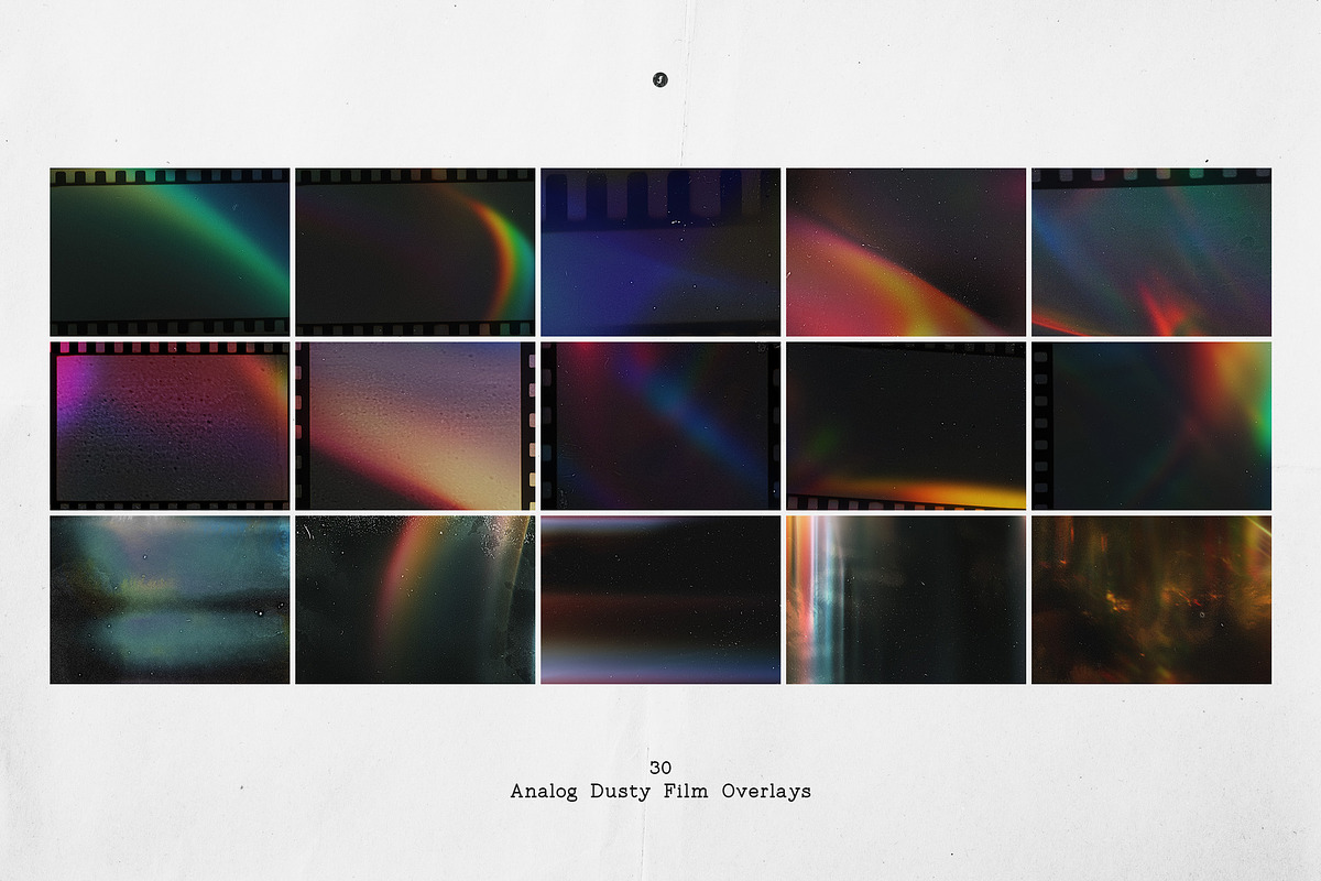 Analog Dusty Film Overlays, a Texture Graphic by Freezerondigital (Photo 14 of 19)