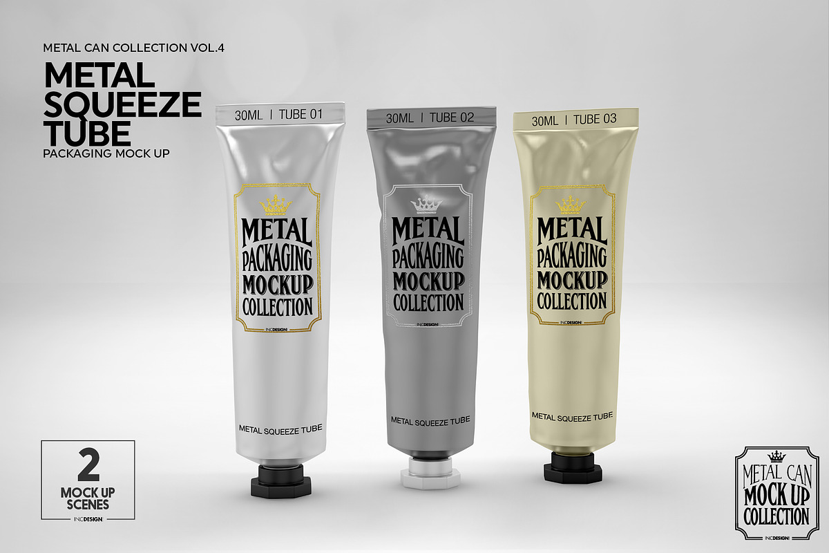 Vol4. Metal Can Mockup Collection, a Packaging Mockup by INCDesign (Photo 6 of 21)