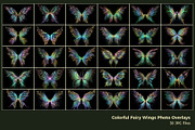 Colorful Fairy Wings, a Texture Graphic by HappyNews (Thumbnail 2 of 10)