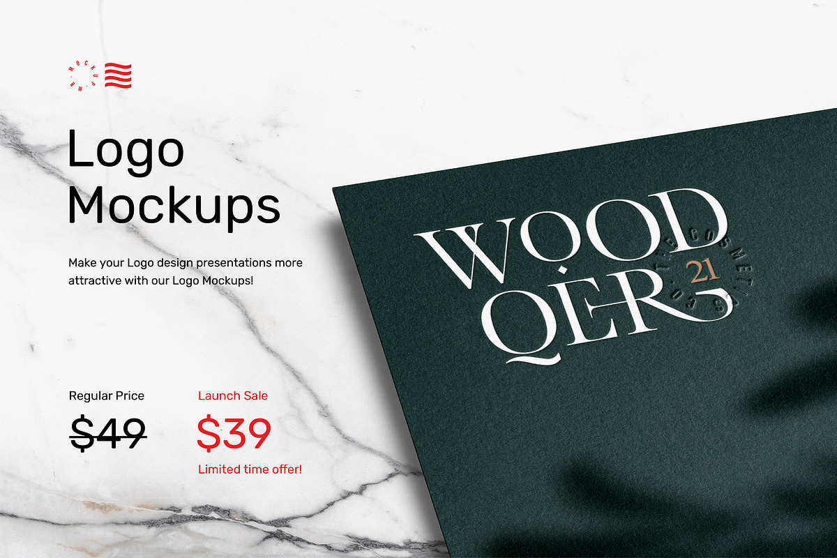 Logo Mockup Bundle - Paper Print, a Product Mockup by Mr.Mockup™ (Photo 2 of 12)