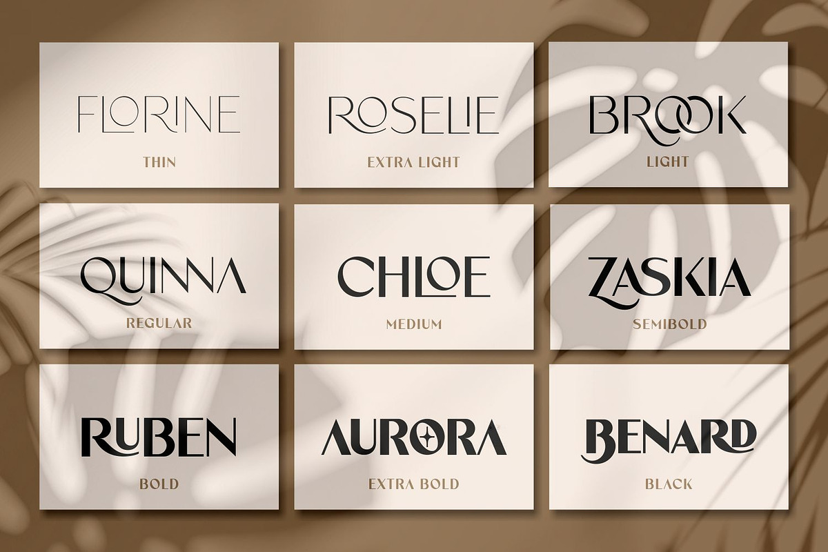 Velorina Font Family, a Sans Serif Font by Asenbayu (Photo 2 of 14)