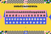 Lunar Tears Groovy Font, a Sans Serif Font by Oui Studio (Thumbnail 9 of 10)
