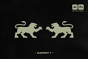 STREETWEAR HERALDIC GRAPHIC SET, an Object Graphic by BonkiStudio (Thumbnail 8 of 11)