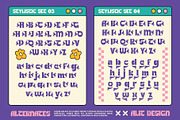 Liquid galaxy Typeface, a Sans Serif Font by alit design (Thumbnail 13 of 17)