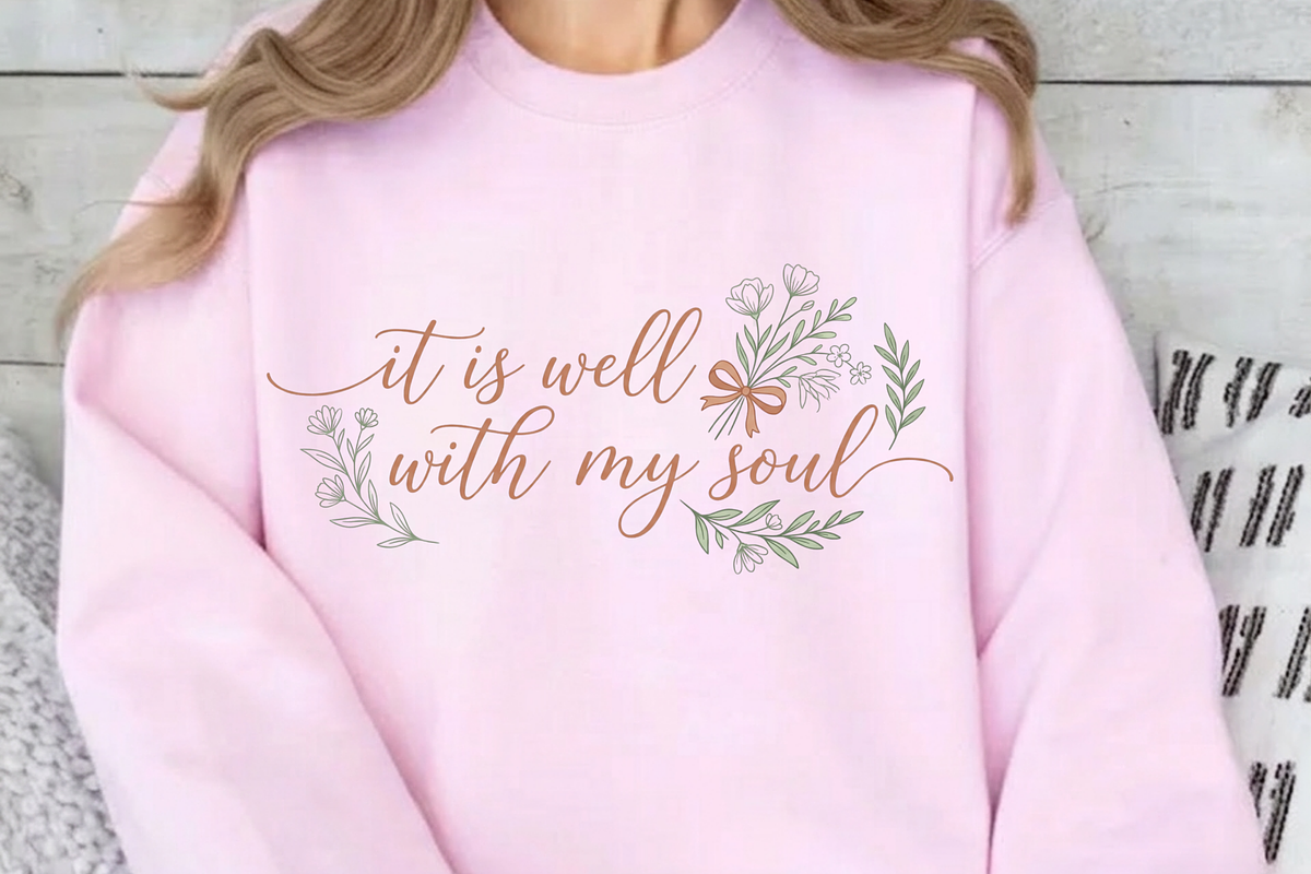 It Is Well With My Soul PNG, Trendy, a Graphic by Vector Portal (Photo 4 of 9)