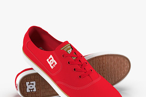 DC Shoes - Flash TX Red