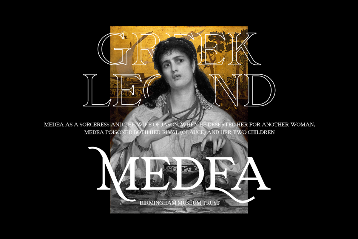 Roman Greek - Display Serif Font, a Serif Font by RockboyStd (Photo 3 of 12)