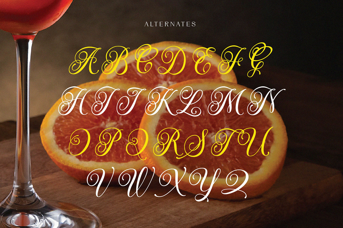 DENOVA // Elegant Luxury Font, a Serif Font by ToniStudio (Photo 7 of 10)