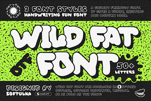 Wild Fat Font