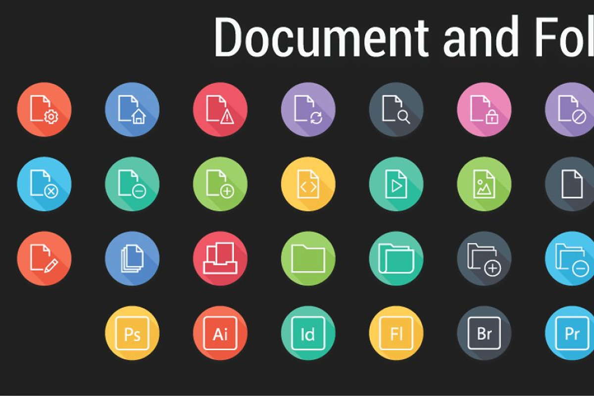 1800+ Flat Icons - Line Icons Pack, an Outline Icon by FlatLineIcons (Photo 4 of 31)