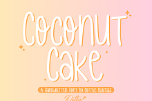 Coconut Cake Font – Handwritten Sans