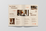 Minimalist Interior Bifold Brochure, a Brochure Template by Annora Studio (Thumbnail 2 of 6)