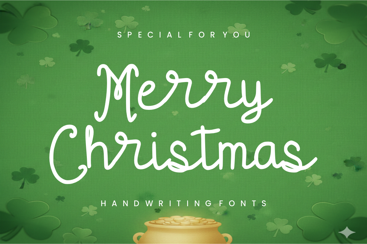 St Patricks - Handwriting, a Handwritten Font by KiddoGlyphs Studio (Photo 3 of 8)
