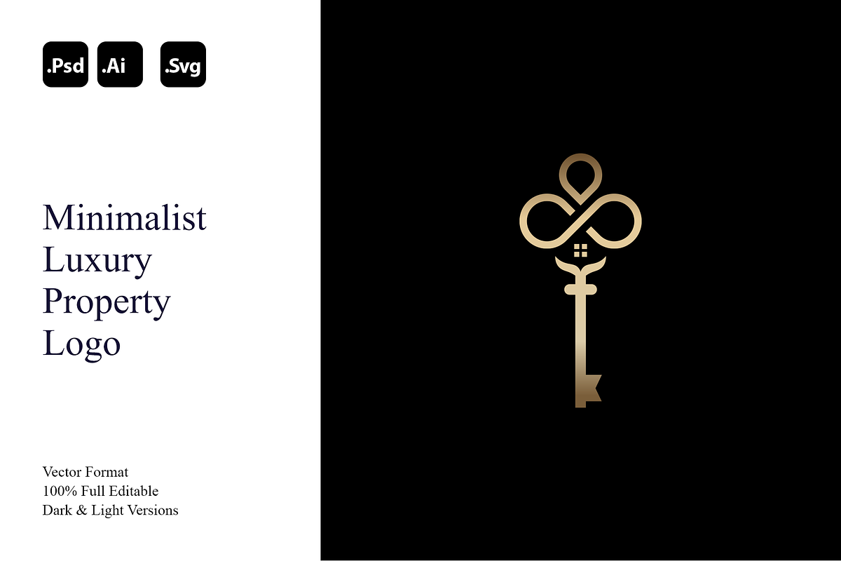 Minimalist Luxury Property Logo, a Branding & Logo Template by Luxury Logos (Photo 1 of 4)