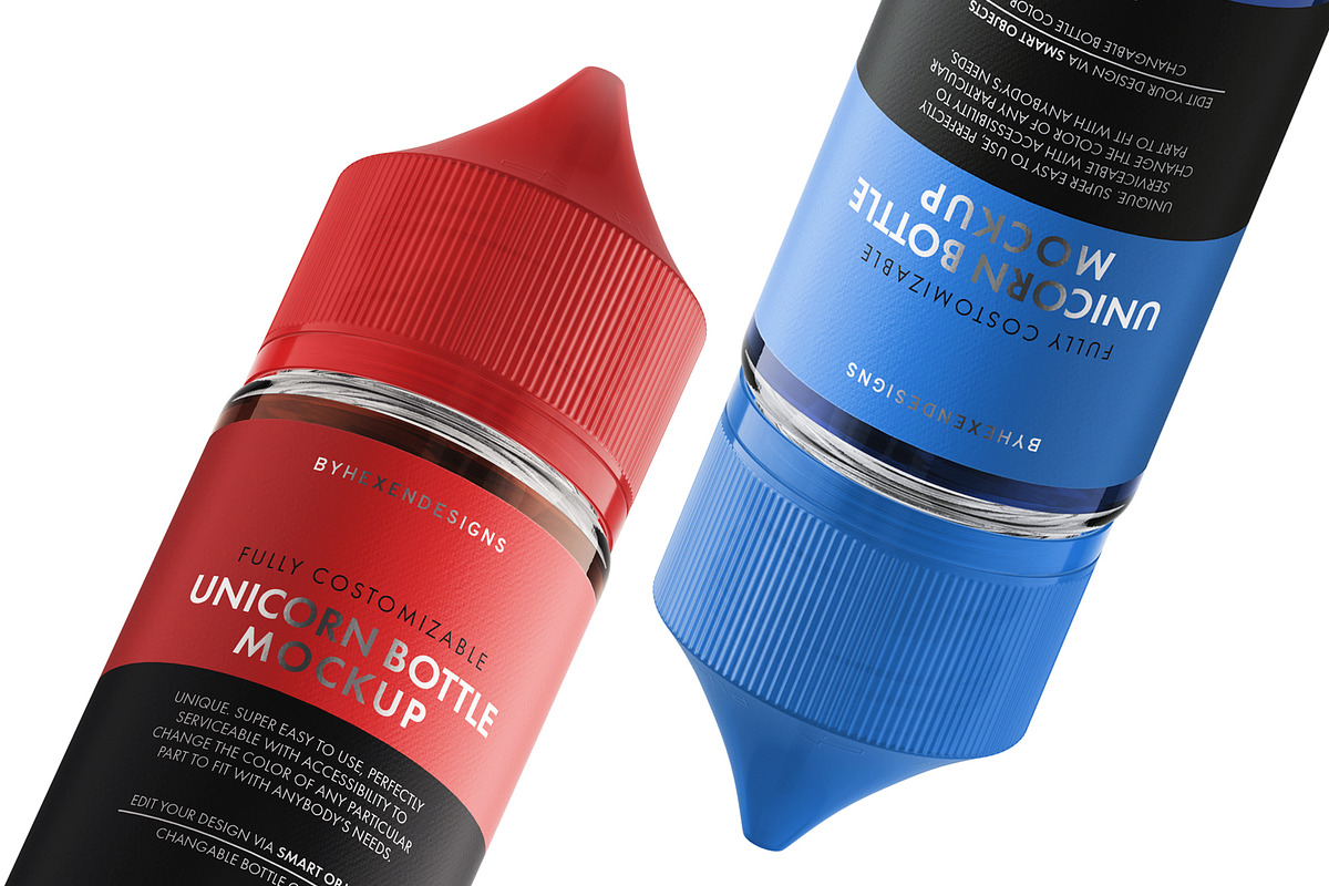 Unicorn Bottle Mockup, a Product Mockup by HexenDesigns (Photo 1 of 11)