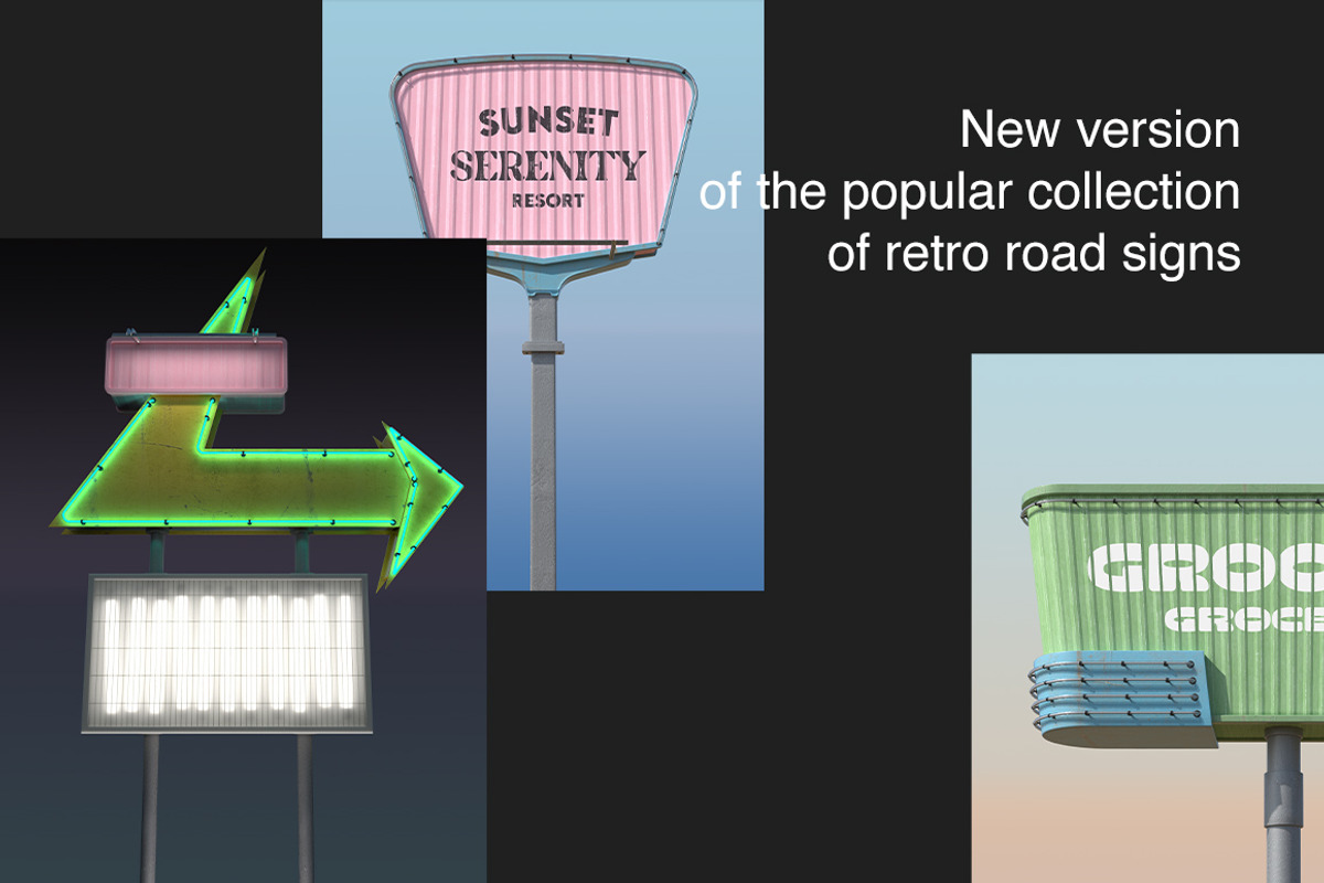 Road Signs Design, an Object Graphic by BigWeek (Photo 2 of 8)