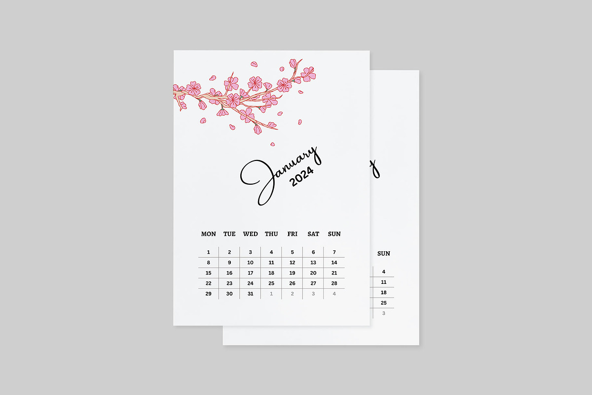 Calendar Template/Calendar 2024, a Stationery Template by Design Zone (Photo 5 of 6)