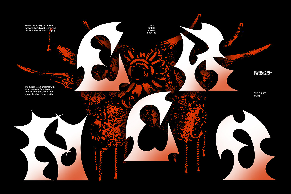 CS Redmont – Black Metal Font, a Blackletter Font by Craft Supply Co. (Photo 3 of 8)