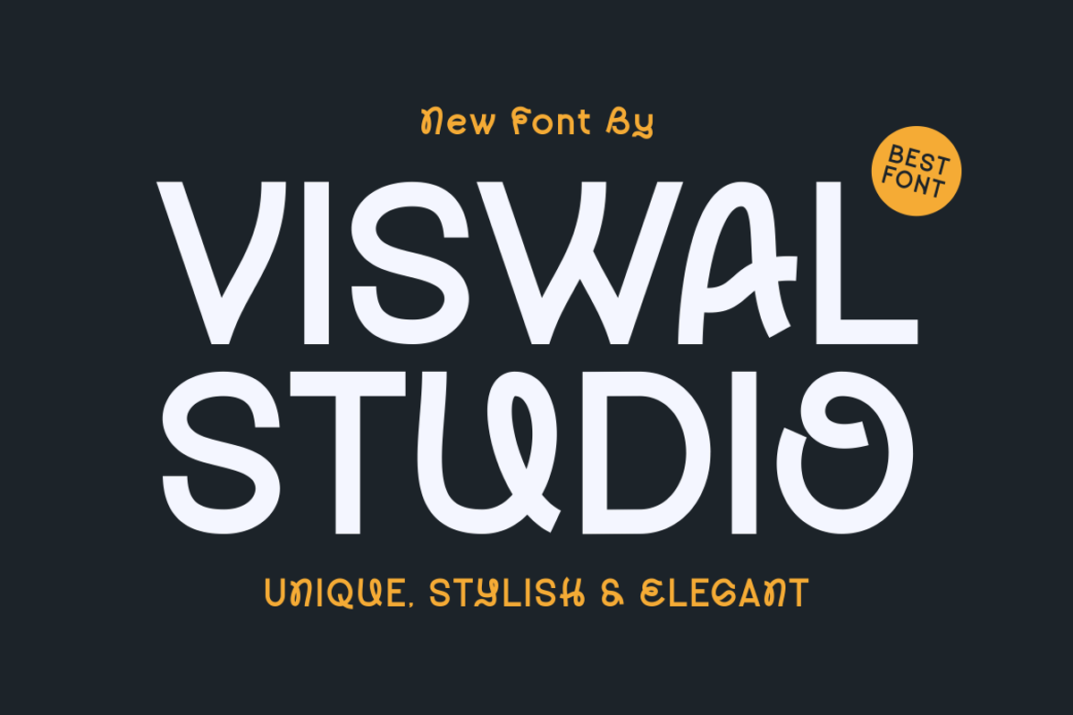 Preus Hyde - Modern Unique Font, a Sans Serif Font by Viswal Studio (Photo 5 of 8)
