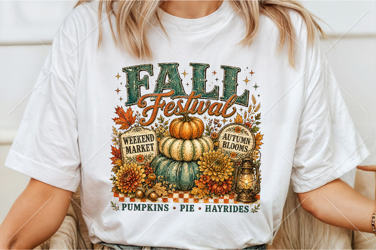Retro Fall Pumpkin PNG Thanksgiving, a Seasonal Illustration by Canvas Craft (Photo 3 of 6)