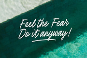 Authentic Black brush script, a Script Font by Damarletter (Thumbnail 8 of 10)