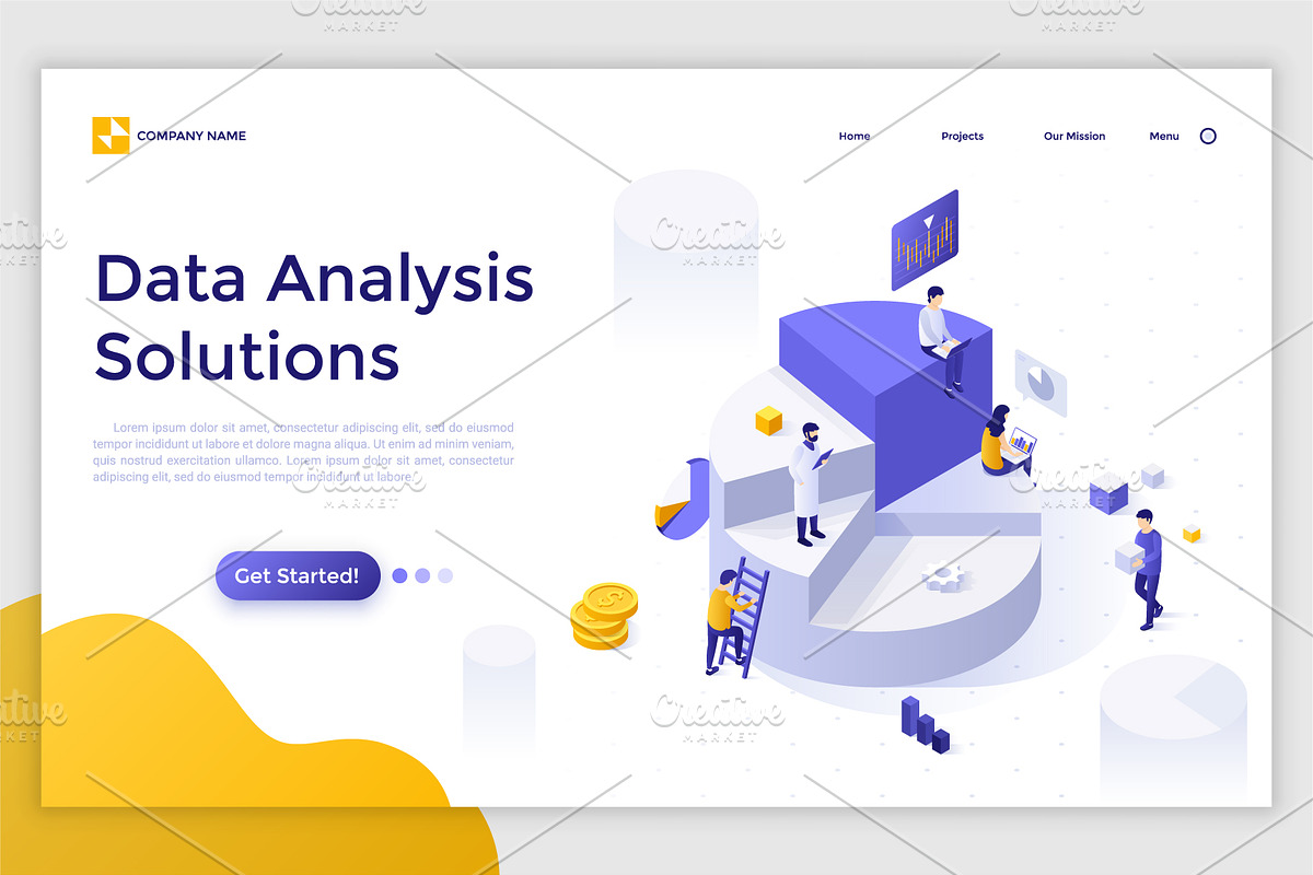 Isometric Solutions Mini. Part 5, a Templates & Theme by Andrew Kras Design (Photo 4 of 19)