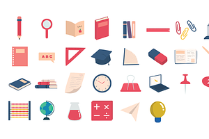 education pack vector collection, an Object Graphic by nikagraphic