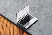 Laptop Mockup, a Mac Mockup by UFR_GRAPHIC (Thumbnail 4 of 4)