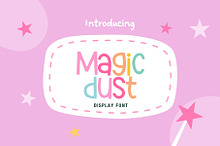 Magic Dust Playful Display Font