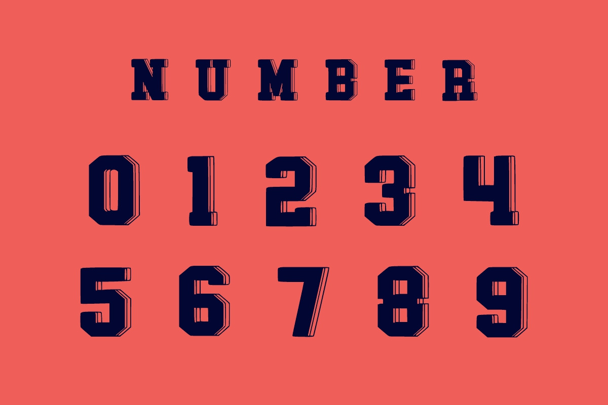SPORT COLLEGE, a Slab Serif Font by Fourteen Letter (Photo 5 of 8)