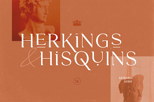 Herkings & Hisquins - Modern Serif