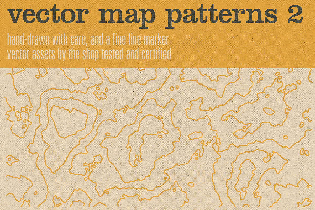 Hand-drawn vector maps volume 2, an Object Graphic by The Shop (Photo 13 of 26)