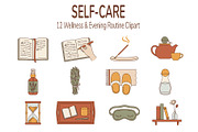 Cozy Autumn Hygge Clipart Vector, an Object Graphic by IrenKlm (Thumbnail 4 of 10)