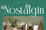 Nostalgin Beauty Alternate Serif, a Serif Font by Letterena Studios (Thumbnail 1 of 15)