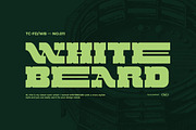WHITEBEARD DISPLAY, a Font by Tegh co. (Thumbnail 1 of 12)