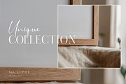 Frame Mockup Bundle - Wood Frame, a Household Mockup by The White Space Co. (Thumbnail 5 of 7)