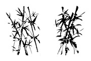 Vector japanese bamboo set, a Decorative Illustration by DerzhavinaArt (Thumbnail 4 of 4)