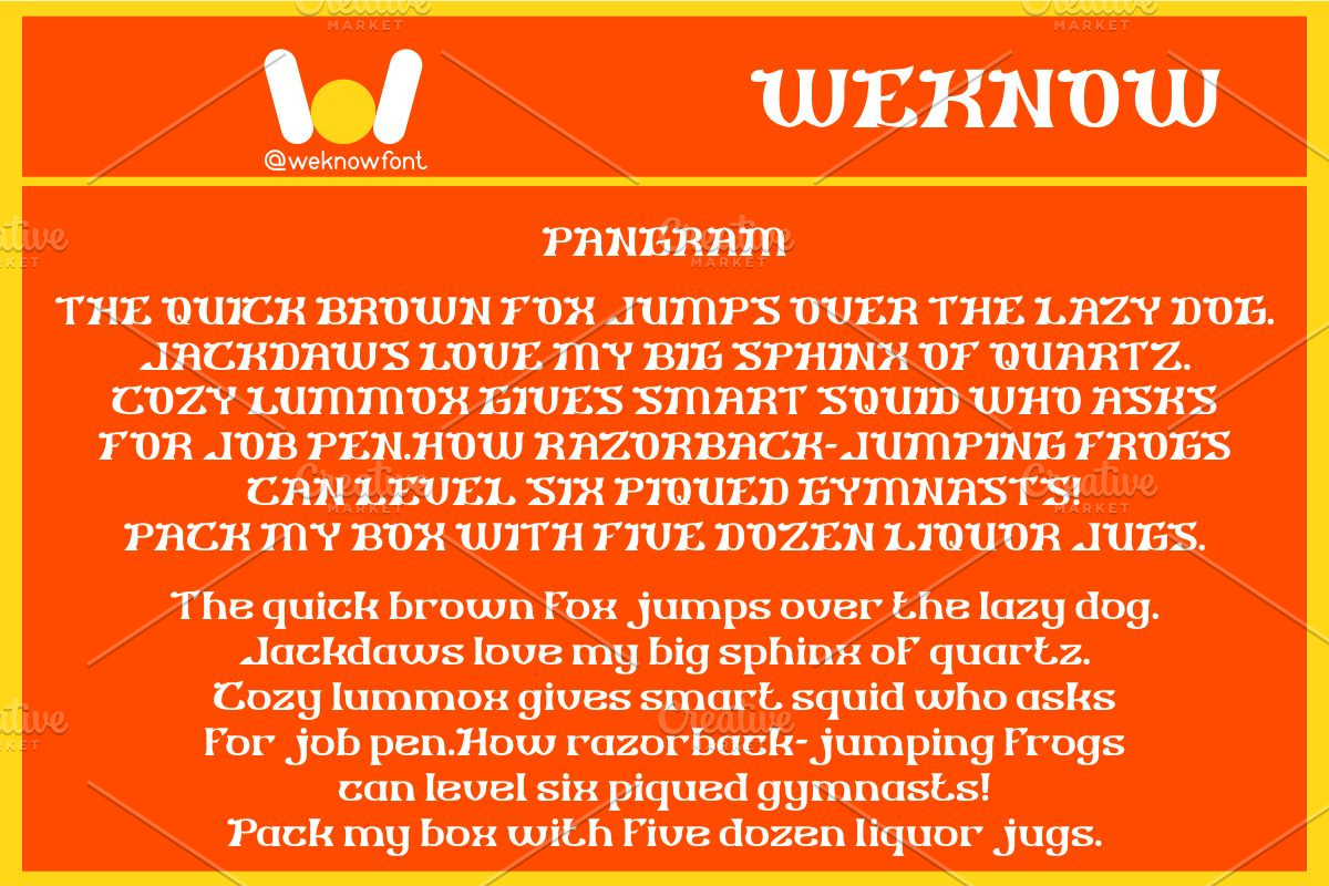 Wake Up Call font, a Font by weknow (Photo 6 of 8)